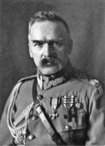 portrait of Józef Piłsudski