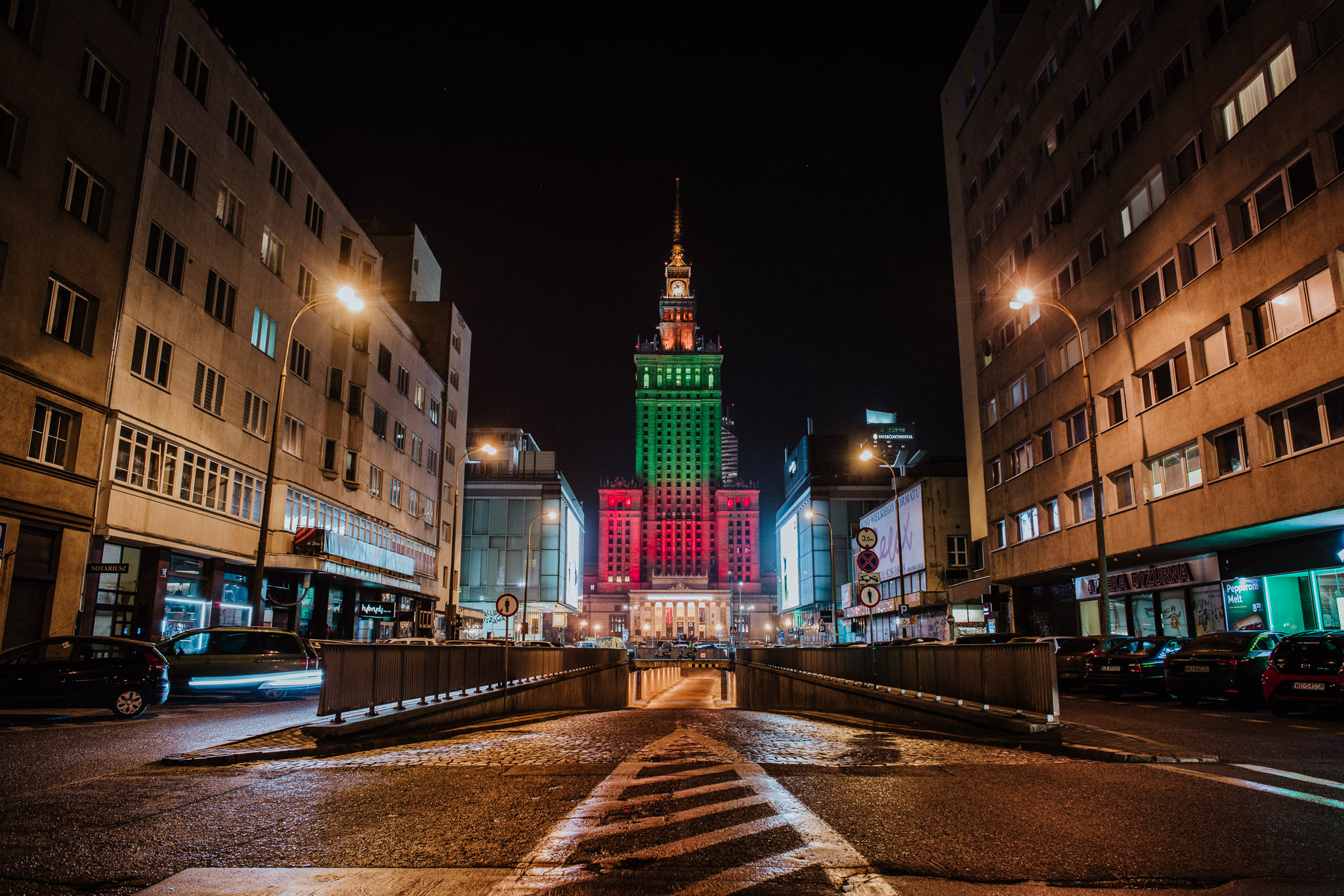 Pałac Kultury i Nauki w Warszawie 16 lutego 2018. Fot. Tomasz Tołłoczko