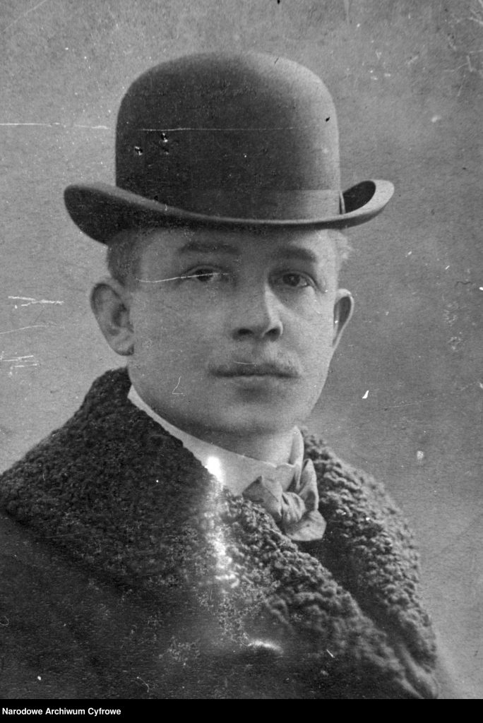 portret młodego mężczyzny w kapeluszu