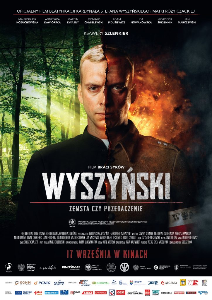 plakat filmu o wyszyńskim