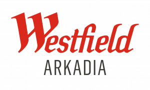 logo z stylizowanym napisem Westfield Arkadia