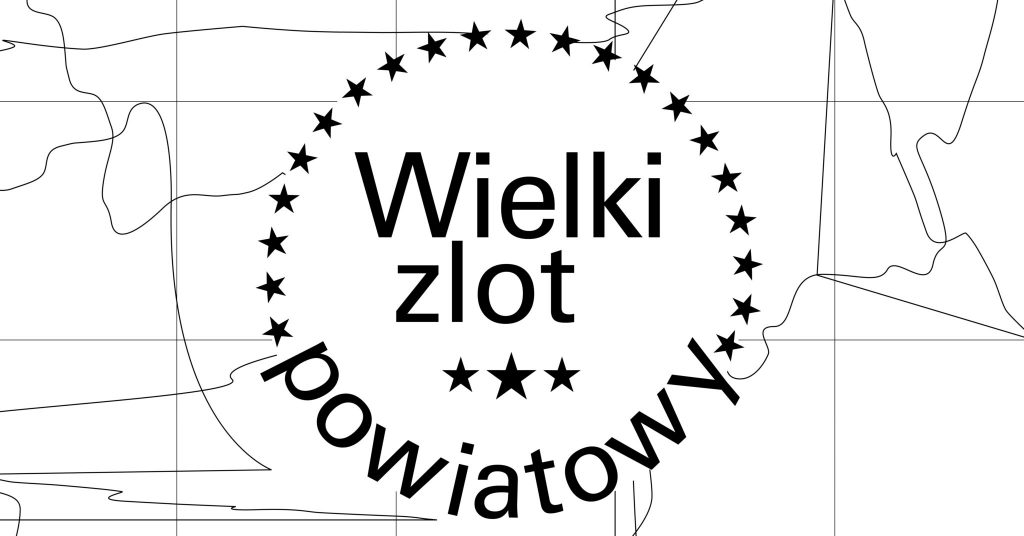 logo z napisem wielki zlot powiatowy