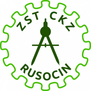 logo zespołu szkół technicznych w Rusocinie