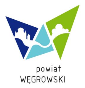 logo powiatu węgrowskiego