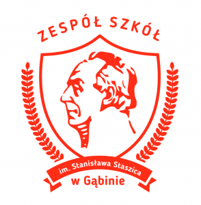 logo zespołu szkół im stasizica w Gąbinie