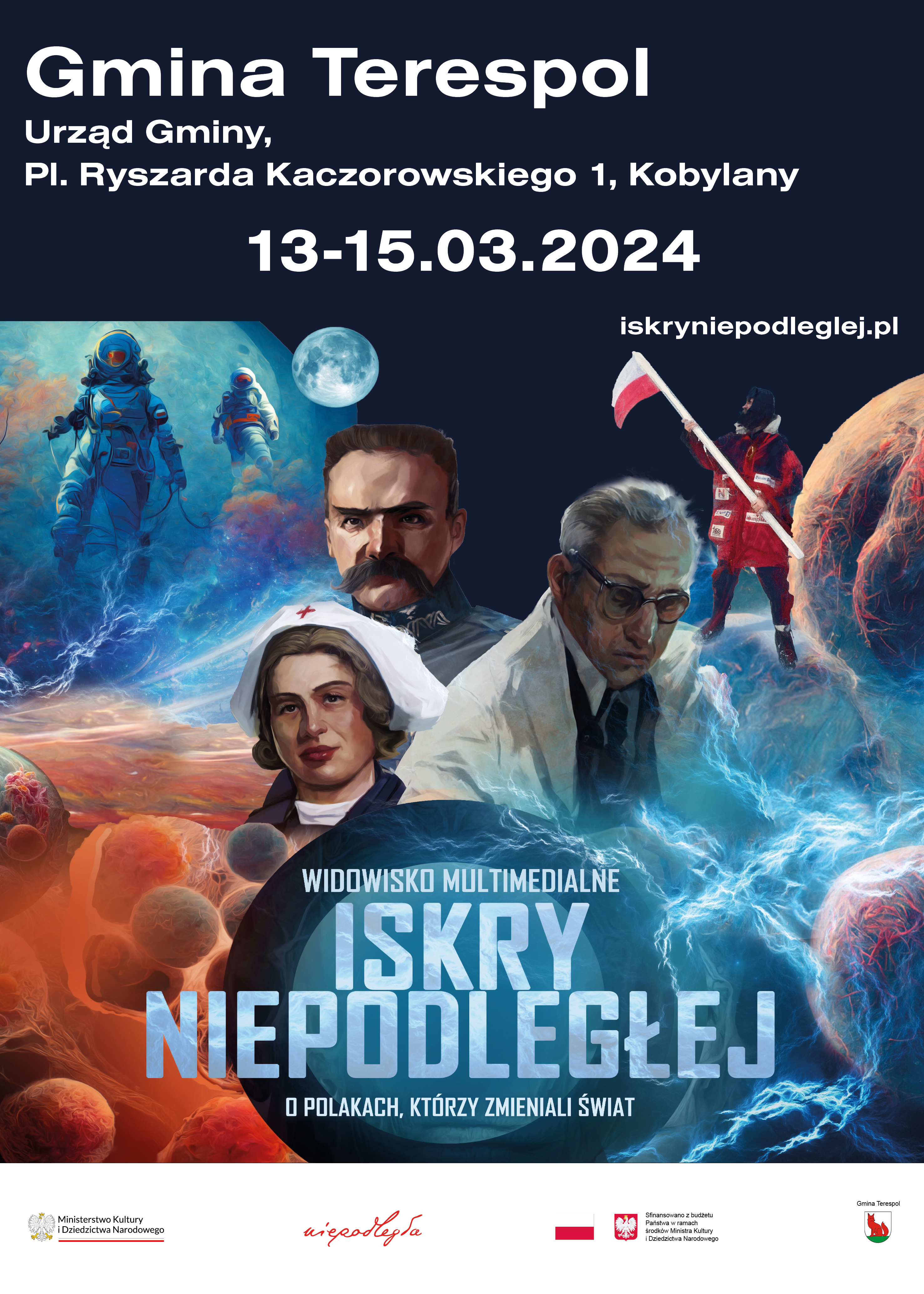iskry niepodleglej plakat wydarzenia książ wielkopolski