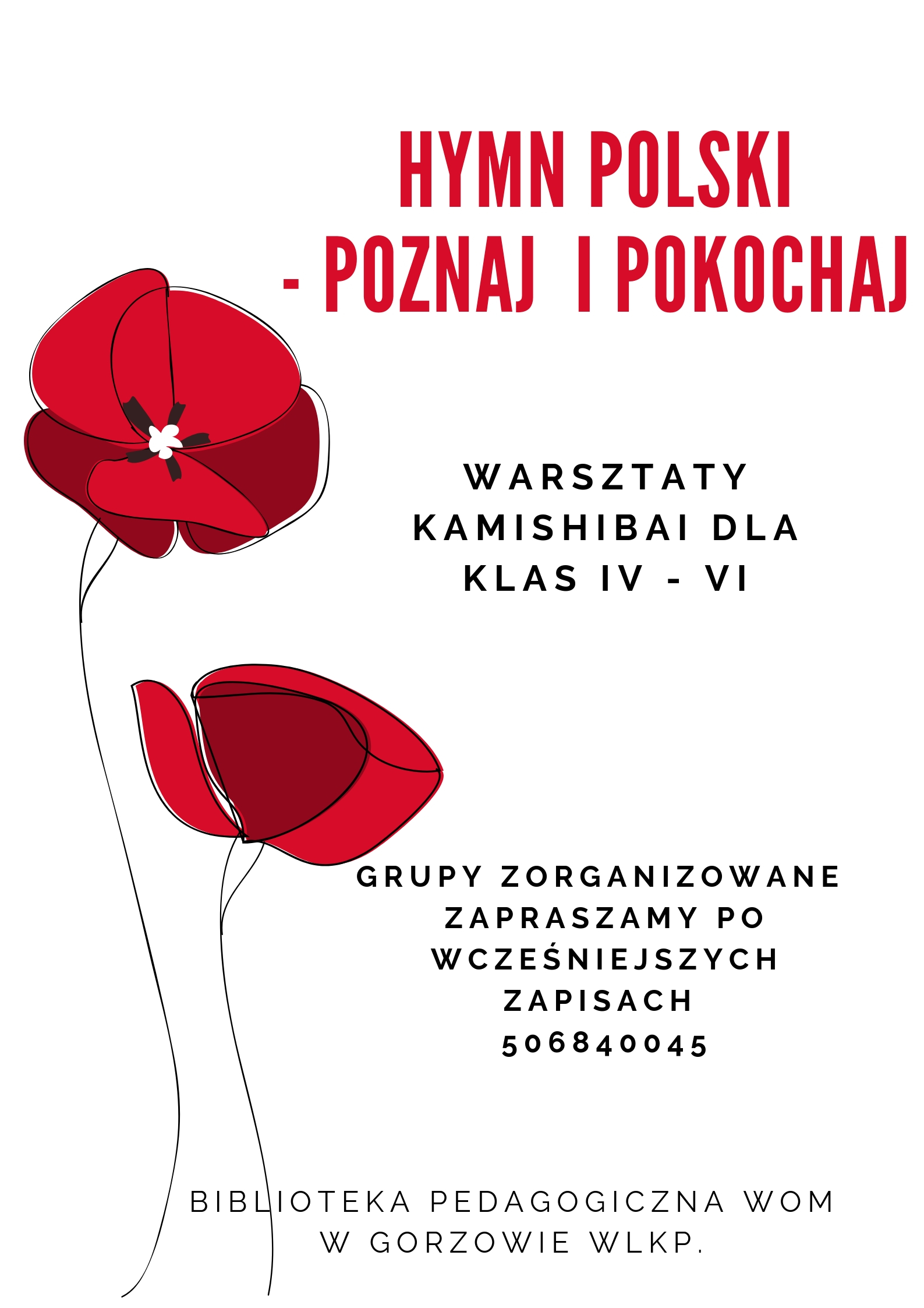 Hymn Polski - poznaj i pokochaj - warsztaty kamishibai