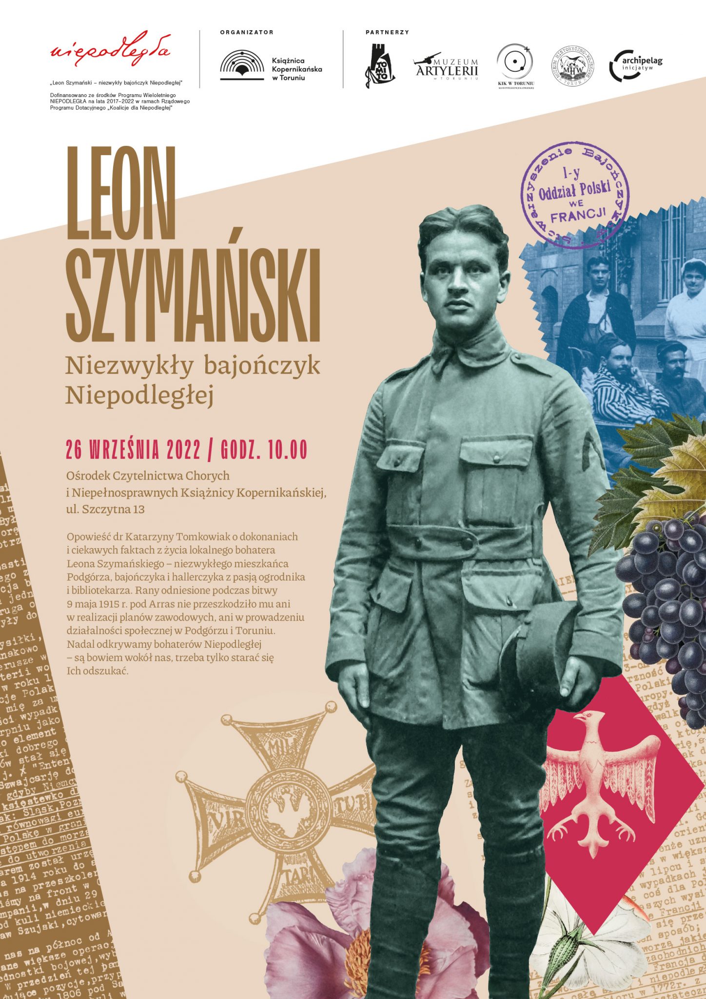 Opowieść Historyczna „leon Szymański Niezwykły Bajończyk Niepodległej” Niepodległa 8329