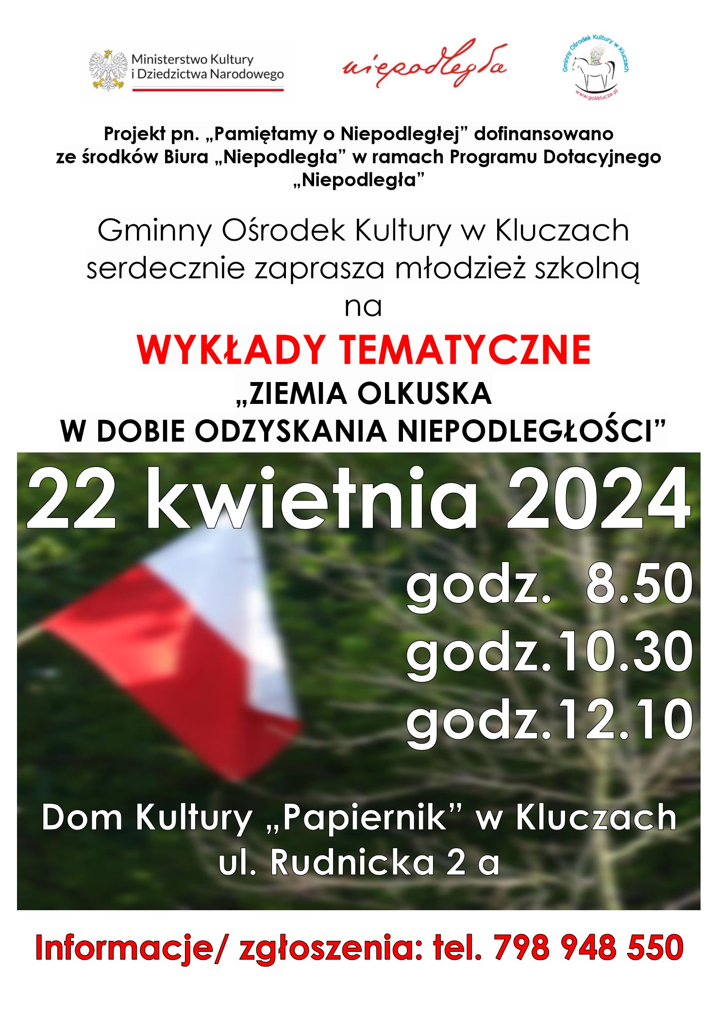 Plakat wydarzenia