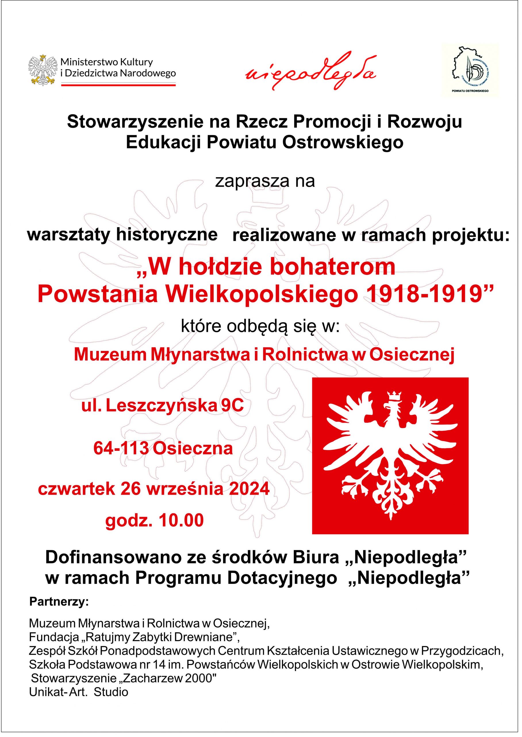 plakat wydarzenia